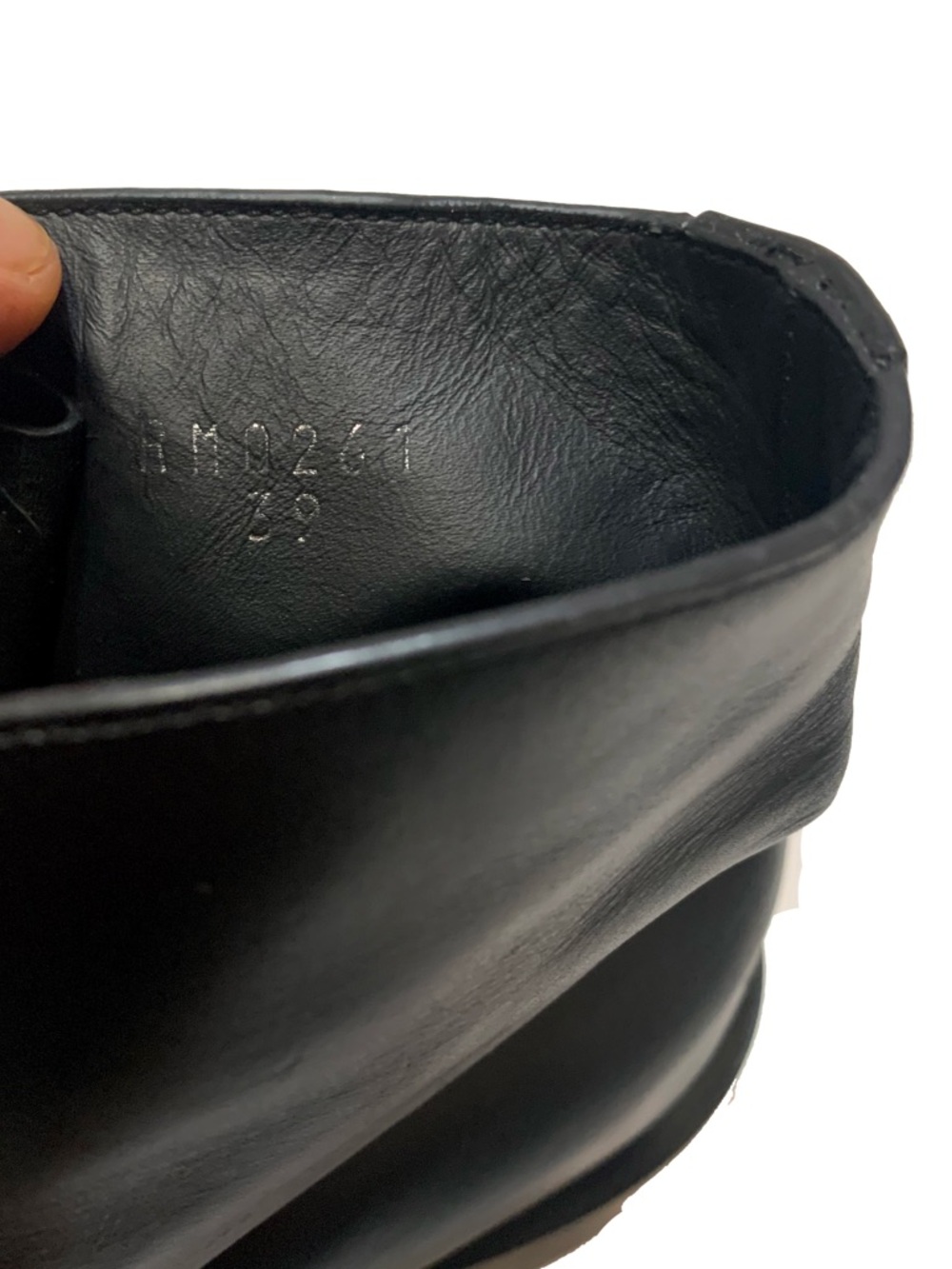 Givenchy women’s Black Leather lace up boots - Picture 10 of 11